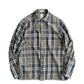 CHECK ONE SHIRT (GRAND NAVY)