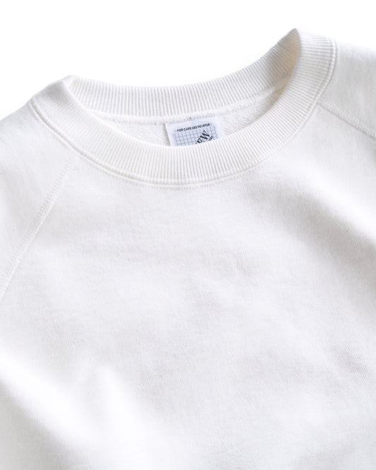 TOUGH BRAIDED S/S SWEAT SHIRT (WHITE)