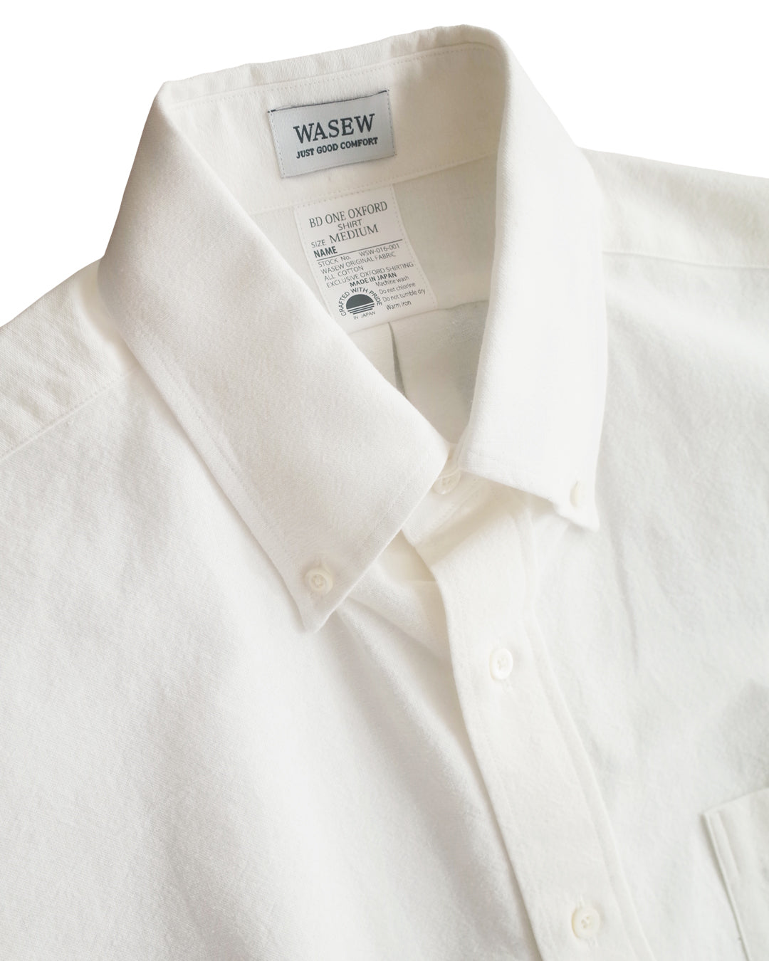 B.D ONE OXFORD SHIRT (WHITE)