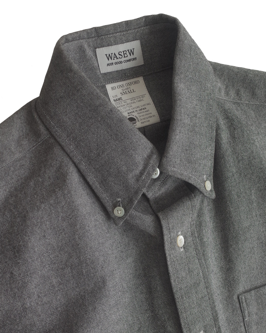 B.D ONE OXFORD SHIRT (GRAY)