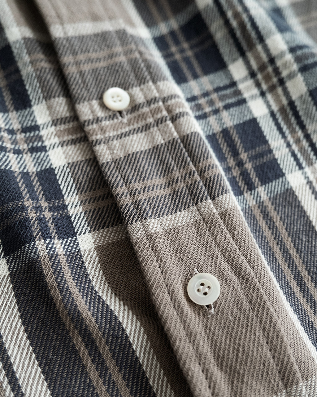 CHECK ONE SHIRT (GRAND NAVY)