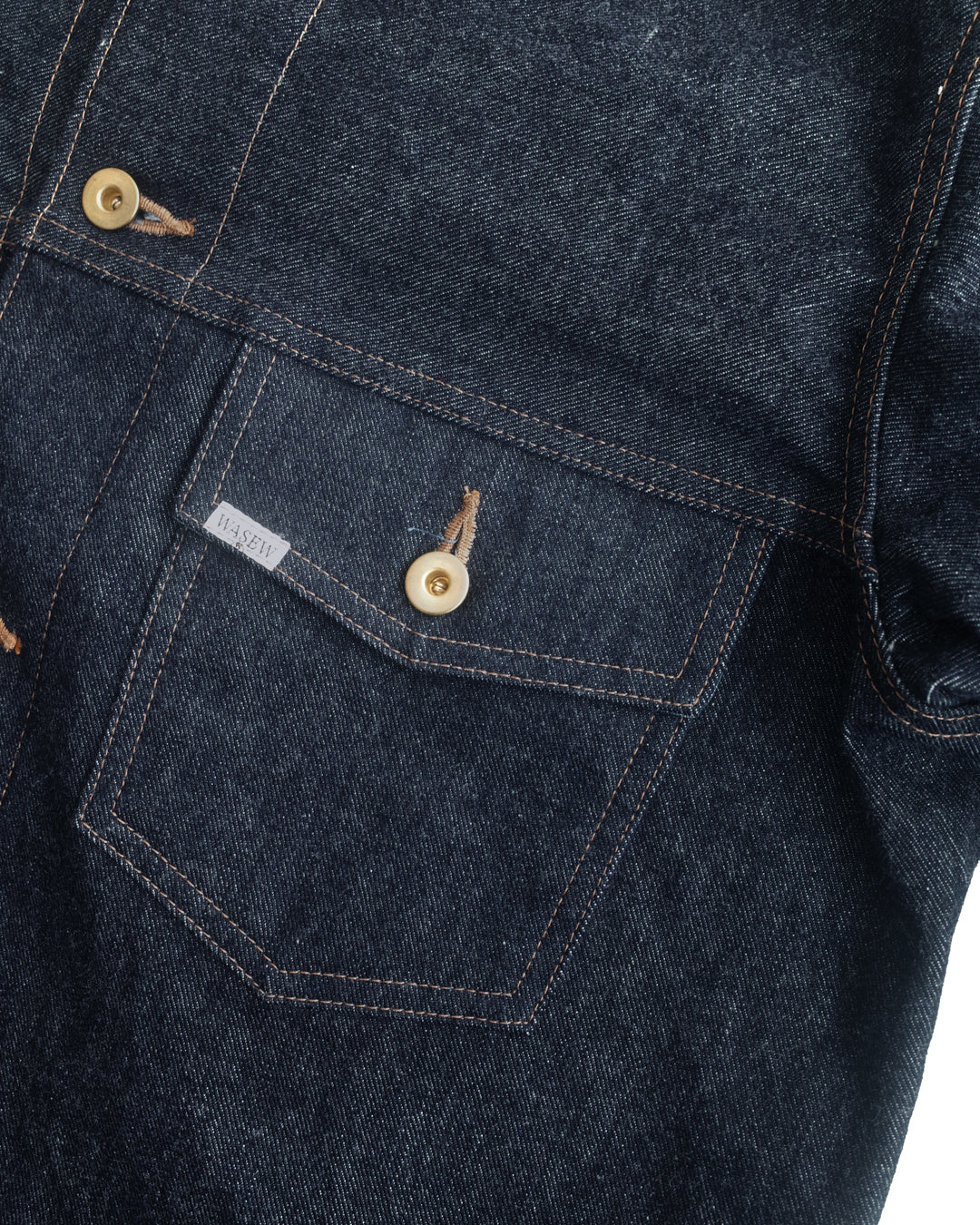 ジャケット・アウター WASEW LOT0336 DENIM 1ST JUMPER LOT0336 DENIM 1st JUMPER (a Denim from Okayama, Japan