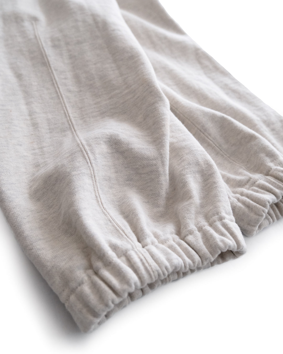 TOUGHT BRAIDED SWEAT PANTS (OATMEAL)