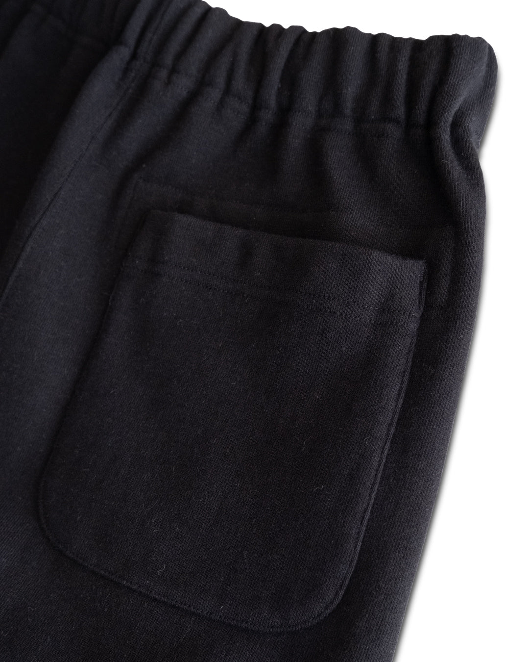 TOUGHT BRAIDED SWEAT PANTS (BLACK)