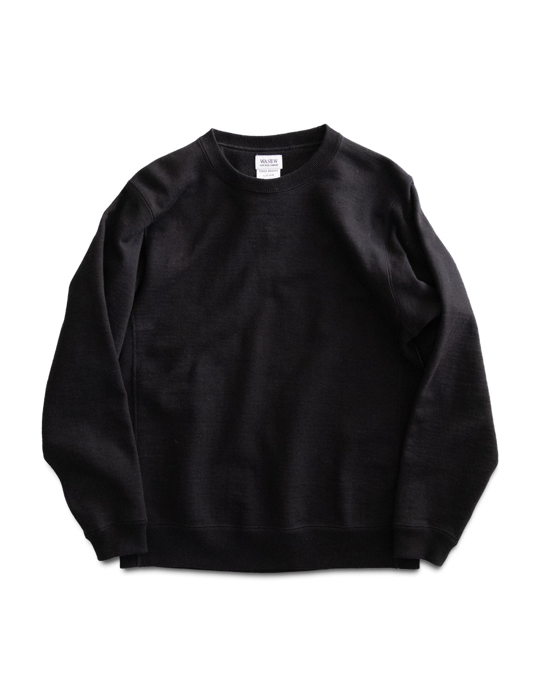 TOUGHT BRAIDED SWEAT SHIRT (BLACK)