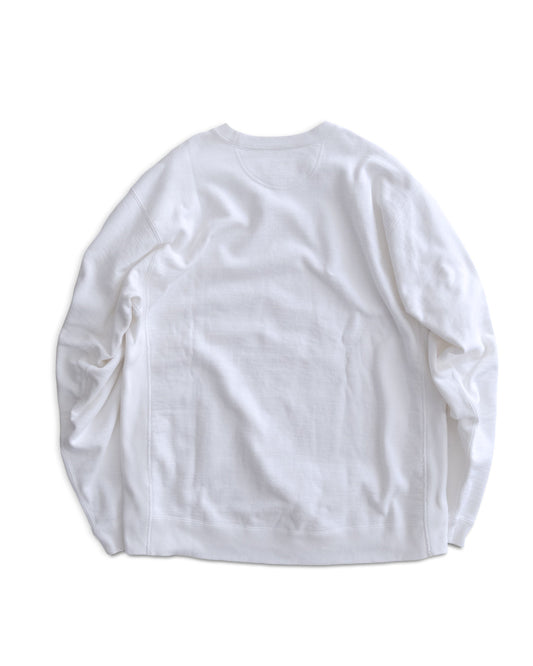 TOUGHT BRAIDED SWEAT SHIRT (WHITE)