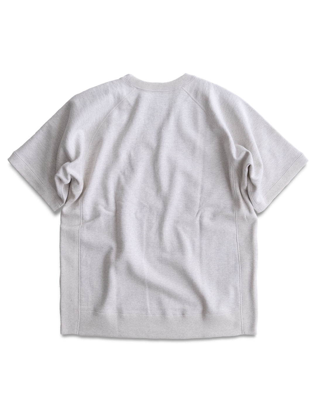 TOUGH BRAIDED S/S SWEAT SHIRT (OATMEAL)