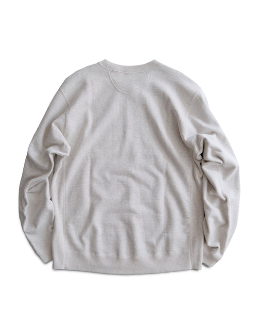 TOUGHT BRAIDED SWEAT SHIRT (OATMEAL)