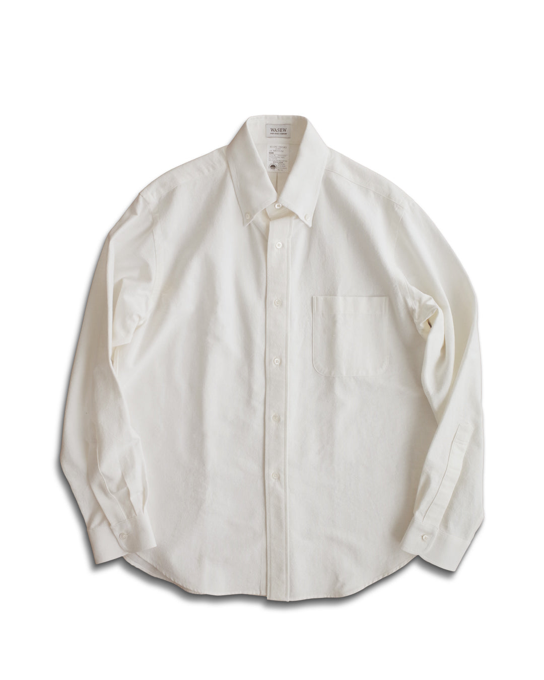 B.D ONE OXFORD SHIRT (WHITE)