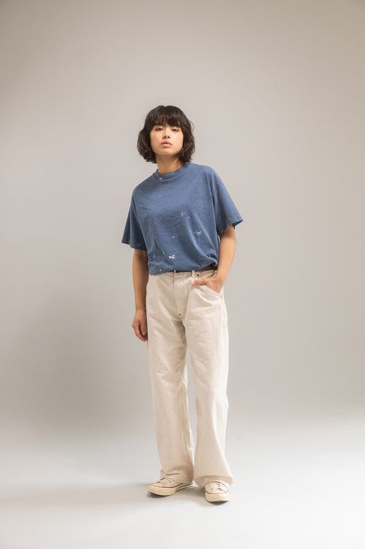 PAINTING VINTAGE TEE (BLUE)