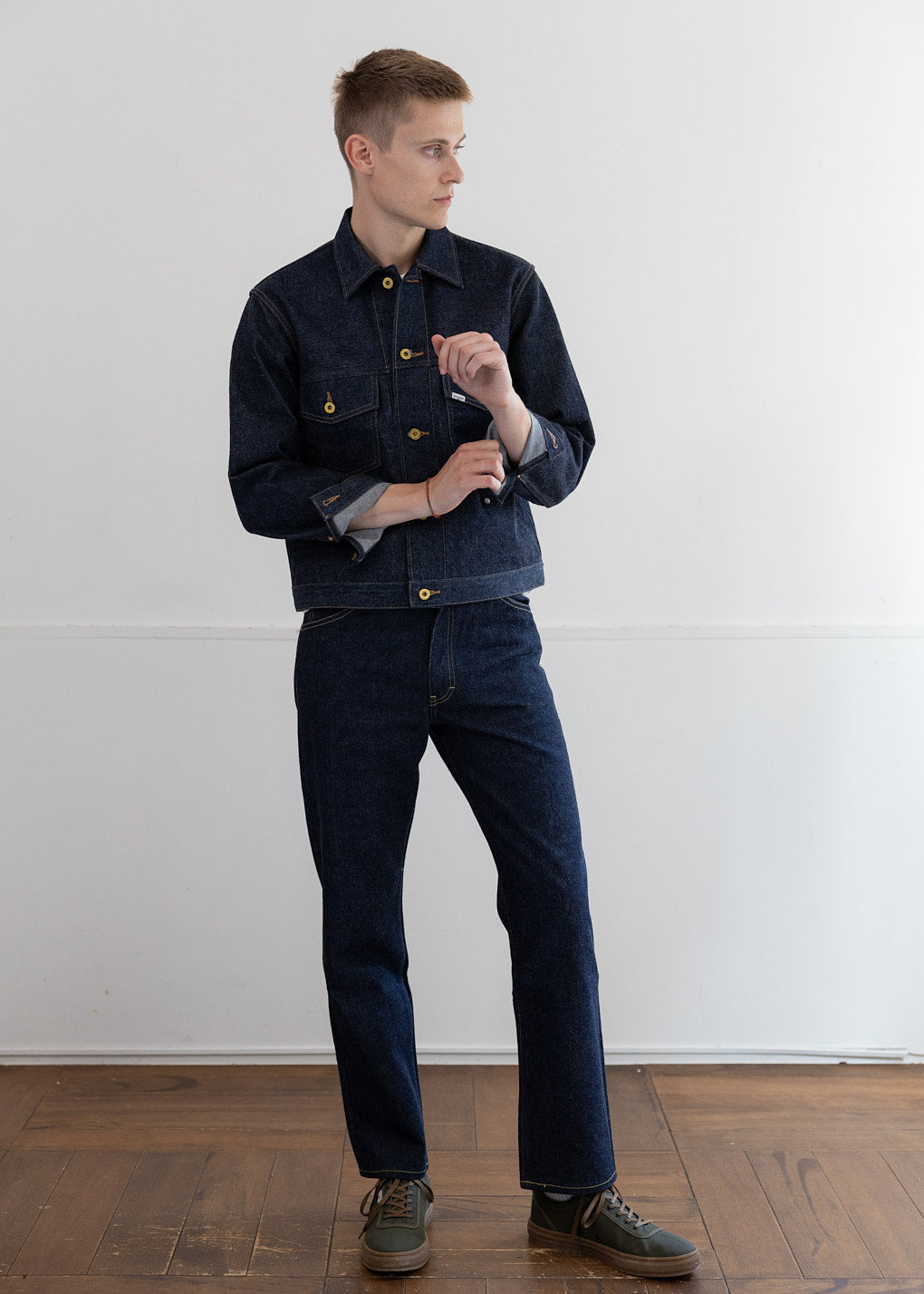ジャケット・アウター WASEW LOT0336 DENIM 1ST JUMPER LOT0336 DENIM 1st JUMPER (a Denim from Okayama, Japan