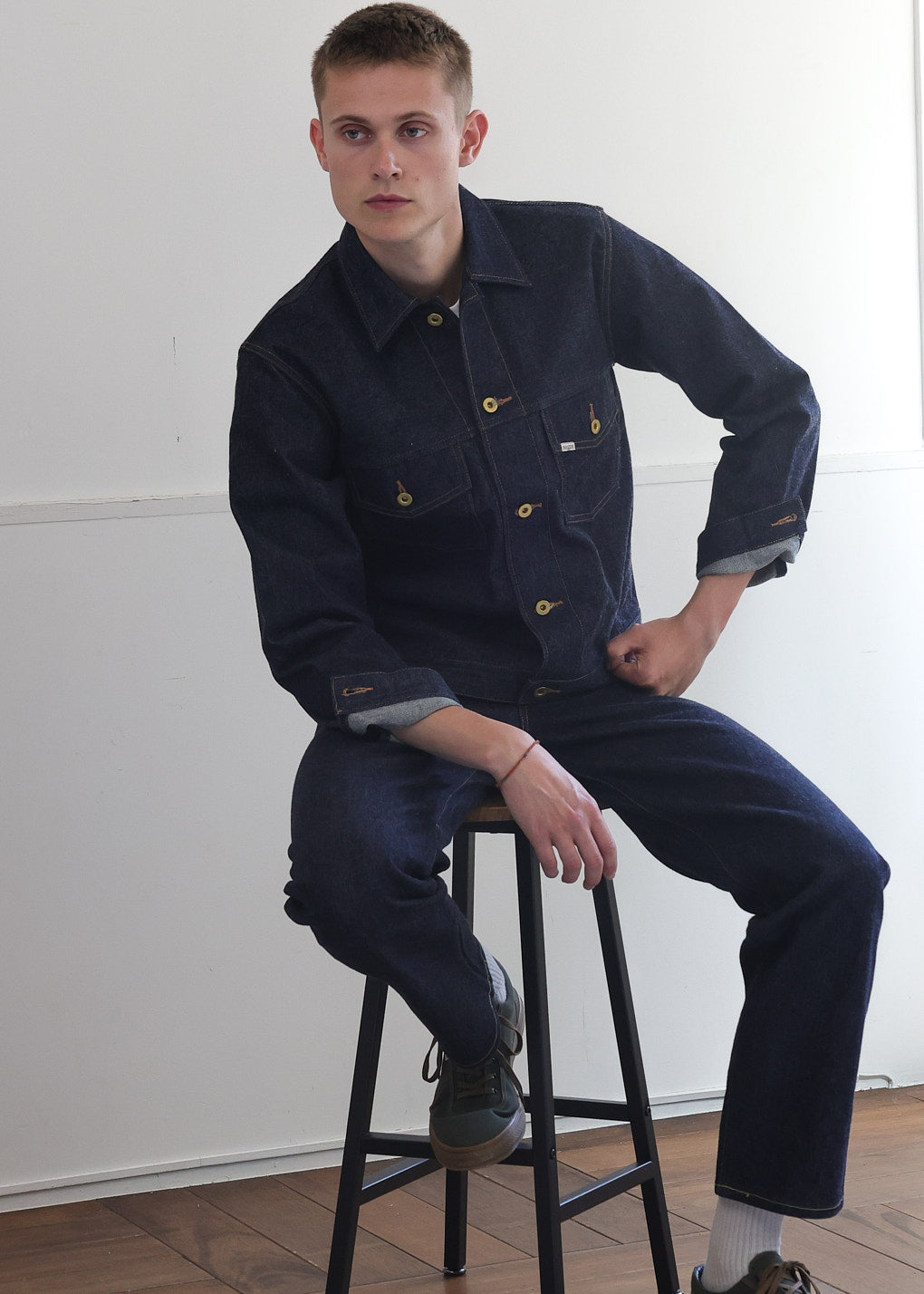 LOT0336 DENIM 1st JUMPER