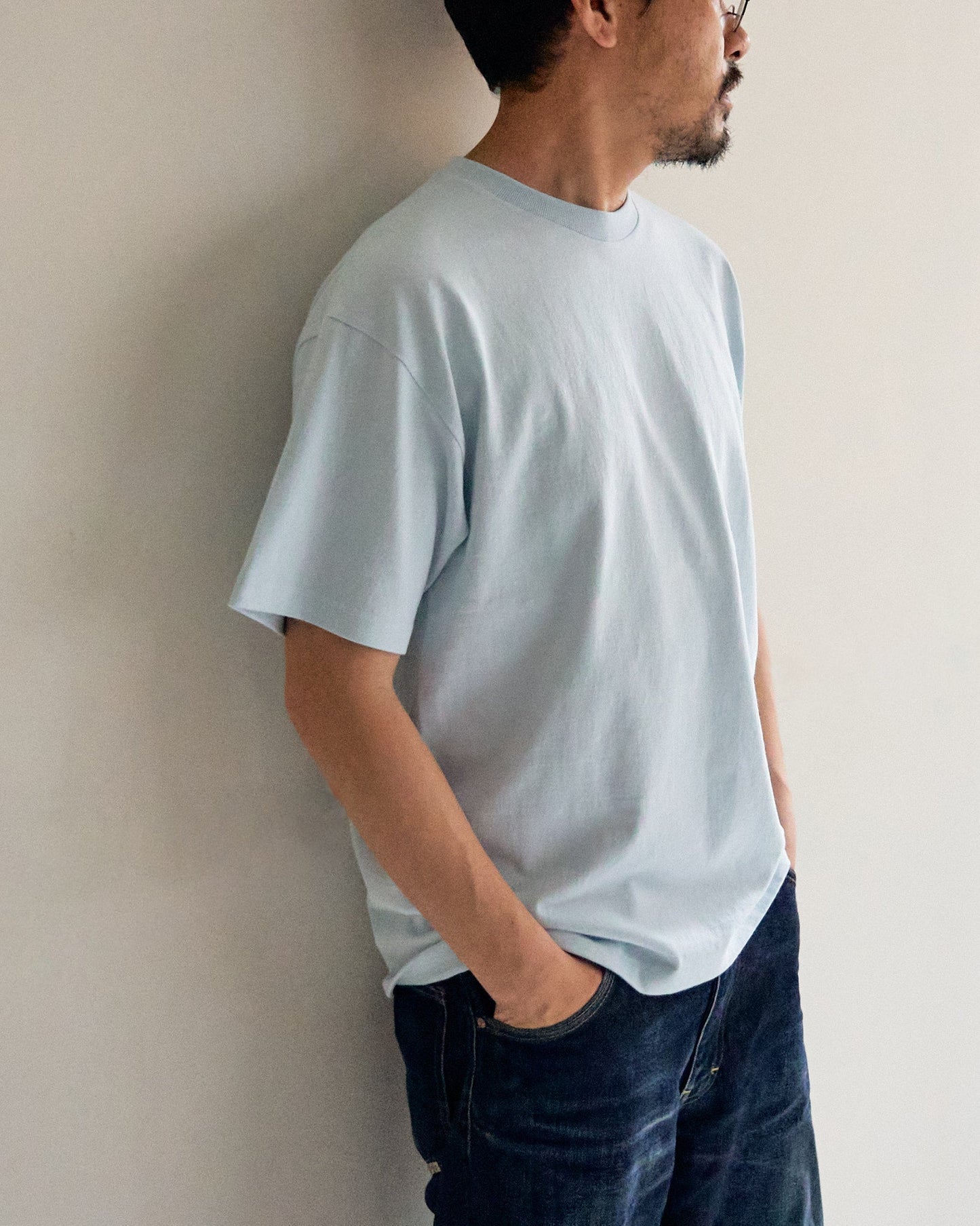 TOUGH S/S TEE (SAXE BLUE)