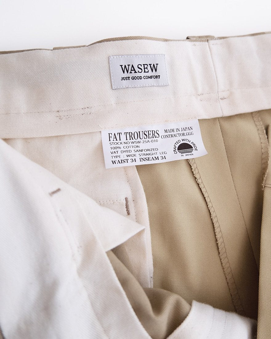 FAT TROUSER WCT (BEIGE)