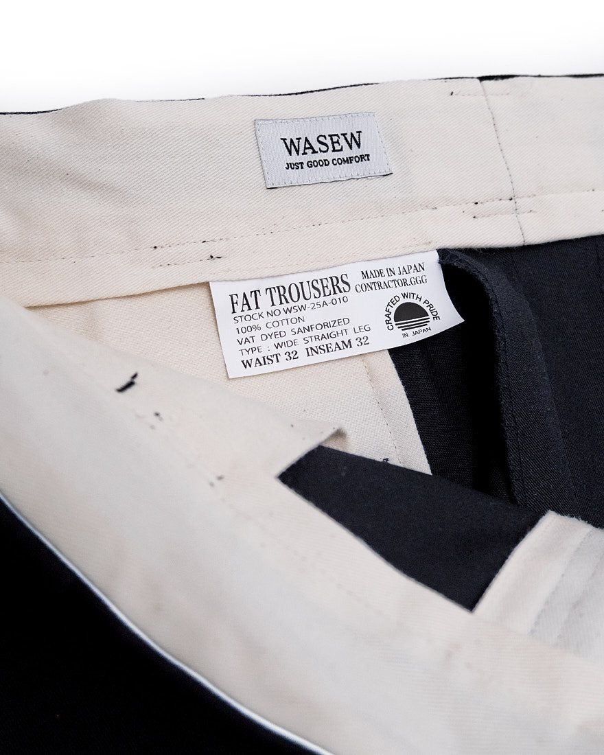 FAT TROUSER WCT (BLACK)