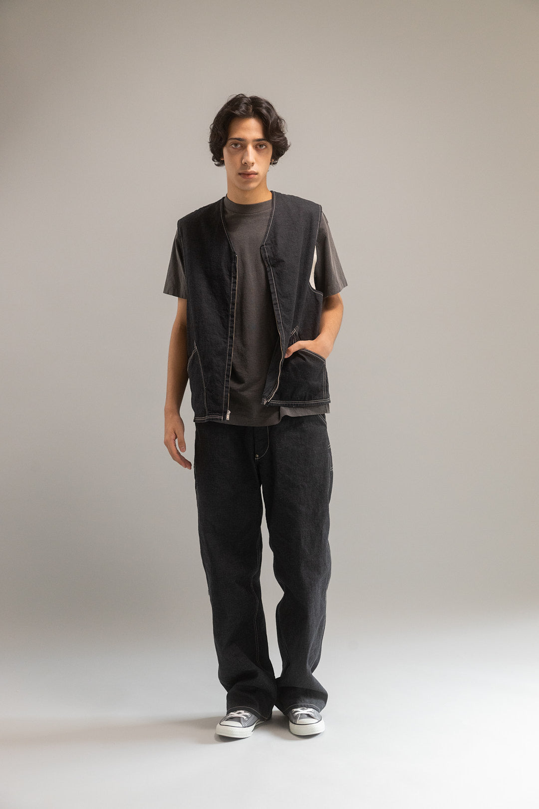 GARAGE PANTS (BLACK)