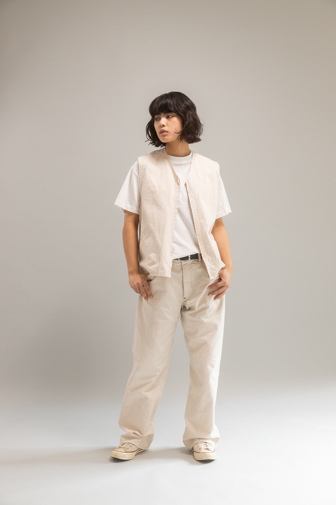 GARAGE PANTS (NATURAL)