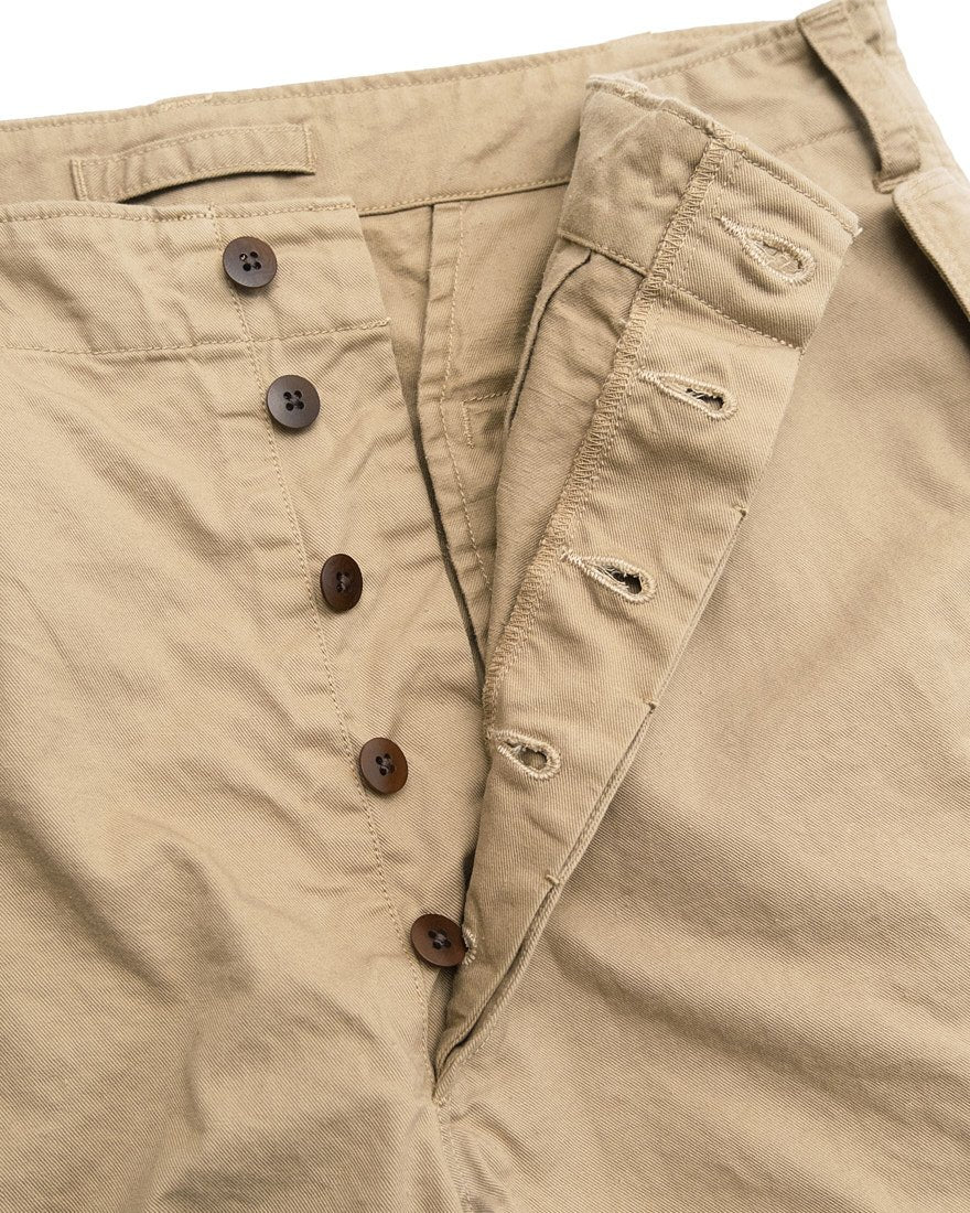 MILITARY DOUBLE KNEE PANTS (BEIGE)