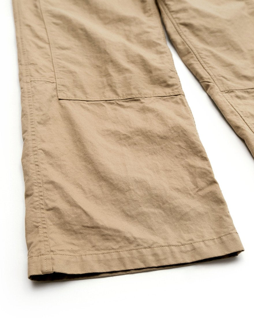 MILITARY DOUBLE KNEE PANTS (BEIGE)