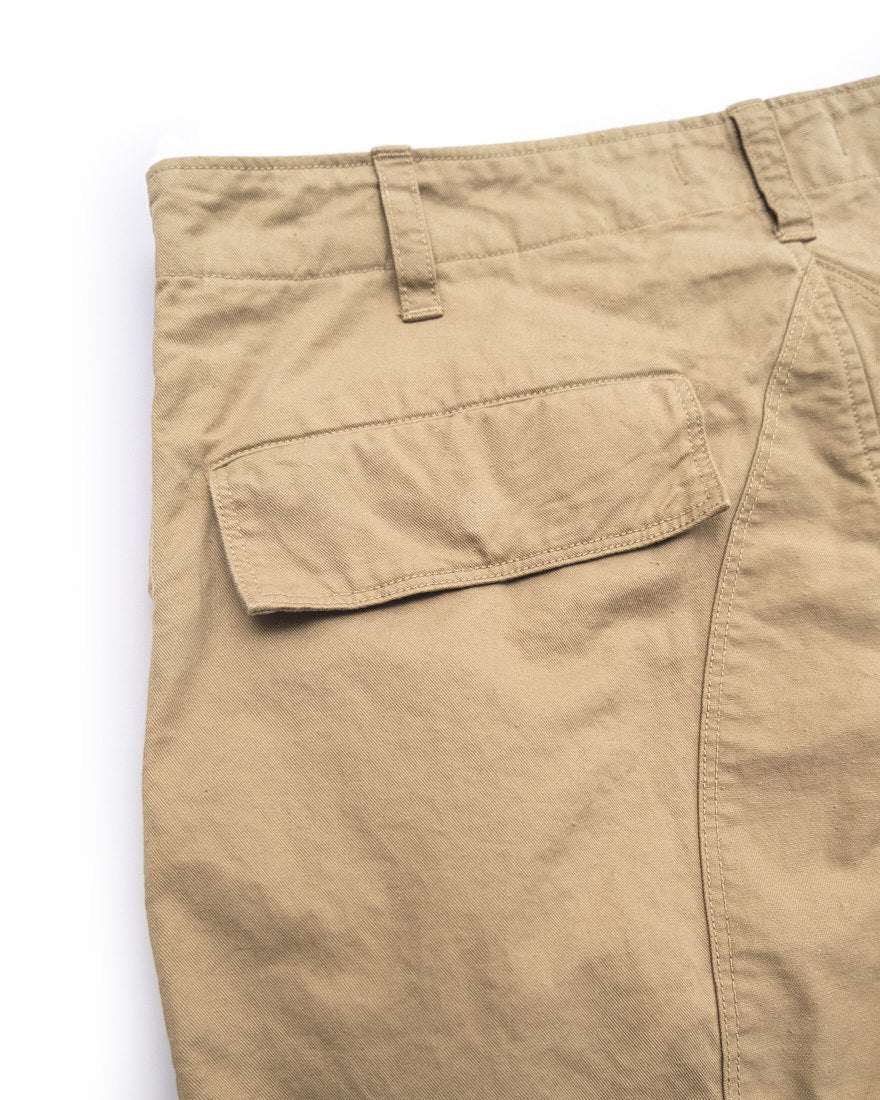 MILITARY DOUBLE KNEE PANTS (BEIGE)