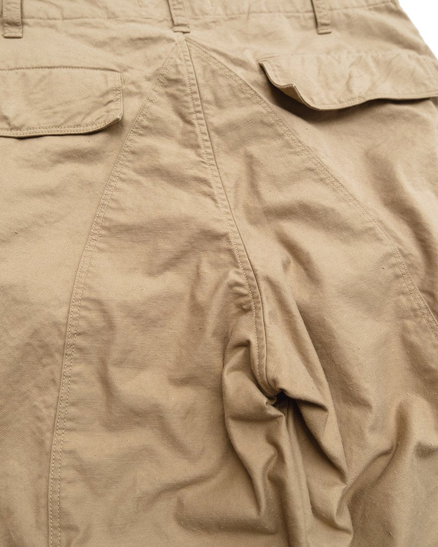 MILITARY DOUBLE KNEE PANTS (BEIGE)
