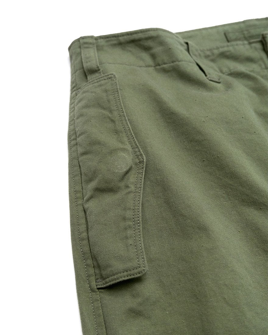 MILITARY DOUBLE KNEE PANTS (OLIVE)