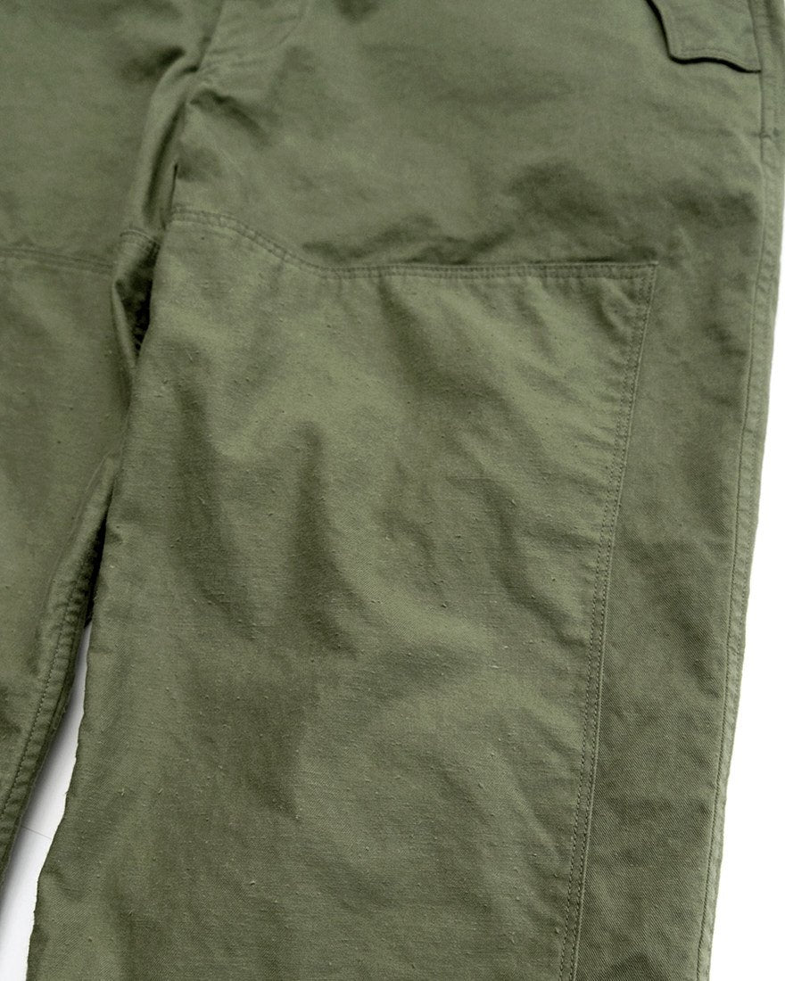MILITARY DOUBLE KNEE PANTS (OLIVE)