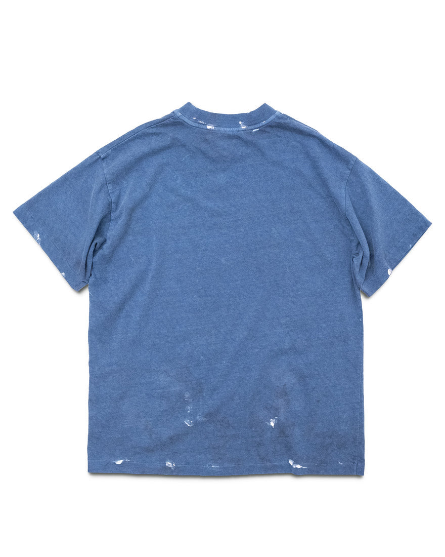 PAINTING VINTAGE TEE (BLUE)
