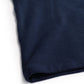 ROUGH HALF ZIP SWEAT SHIRT (NAVY)