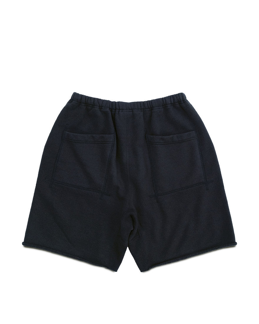 ROUGH SWEAT SHORTS (BLACK)