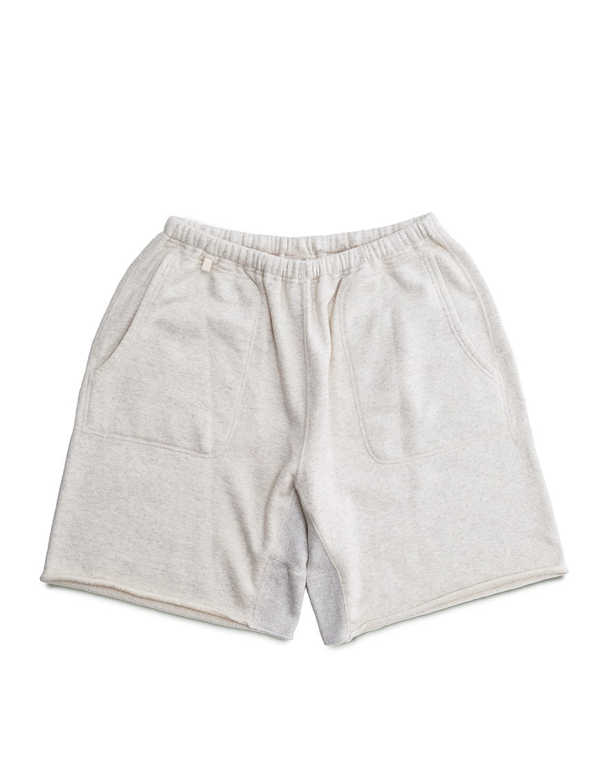 ROUGH SWEAT SHORTS (OATMEAL)