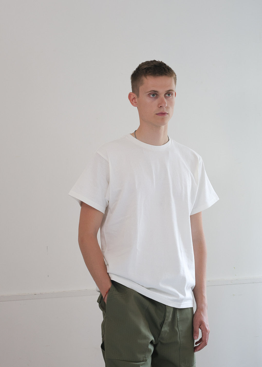 CREW NECK S/S PACK TEE (2pcs)