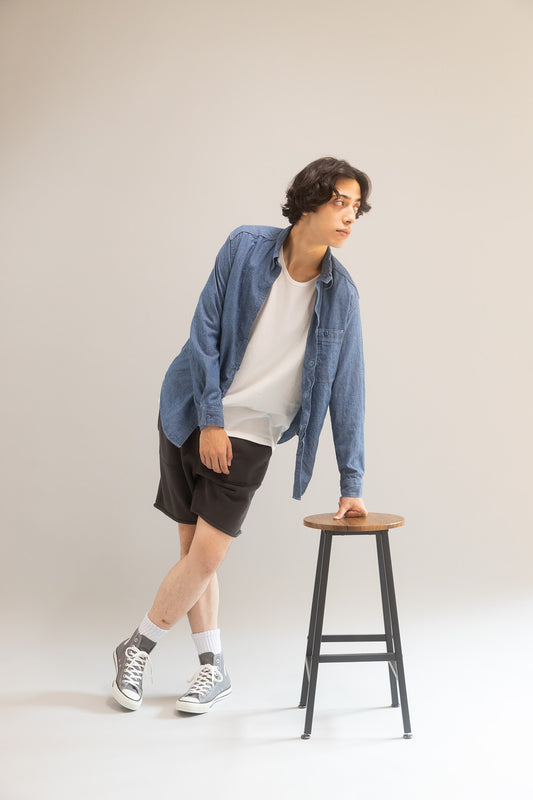 WORKING FIELD SHIRT (INDIGO)