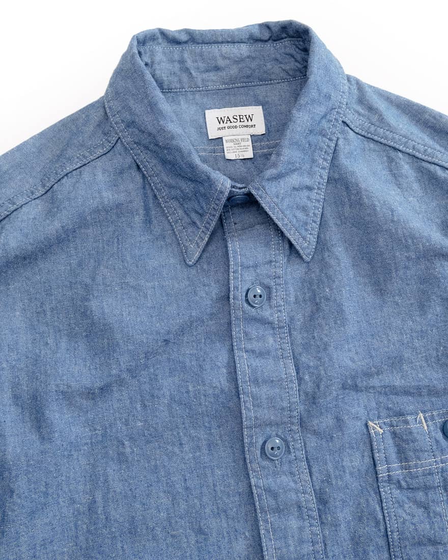 WORKING FIELD SHIRT (INDIGO)