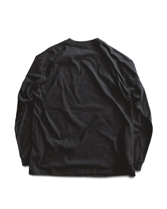 TOUGH L/S TEE (BLACK SUN)