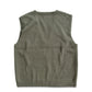 ISLAND KNIT "VIRGIN VEST" (KHAKI)